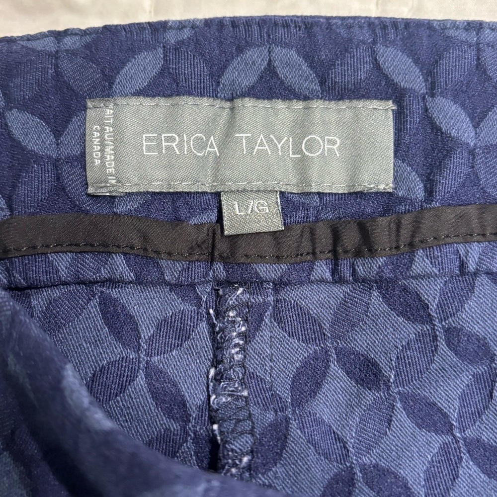 Blue Patterned pull-on pants - Picture 4 of 4